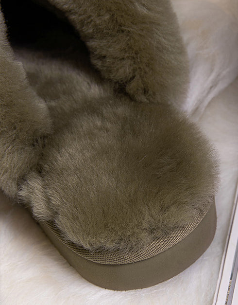 EVERAU® Muffin Slipper Suede